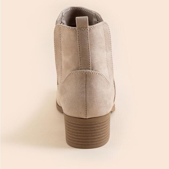 Quipid Vegan Suede Booties - Picture 2 of 13